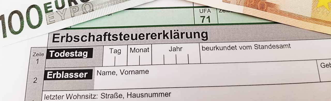 Erbschaftsteuererklärung Schenkungsteuer